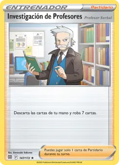 Investigación de Profesores, Astros Brillantes No. 147 Reverse
