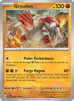 Groudon, Evoluciones Prismáticas No. 049 Holo