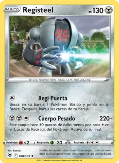 Registeel, Resplandor Astral No. 108 Normal