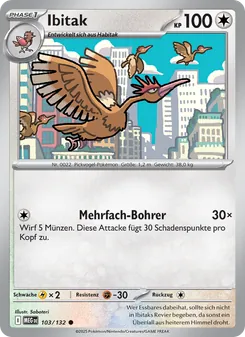 Ibitak, Mega-Entwicklung Nº 103 Normal