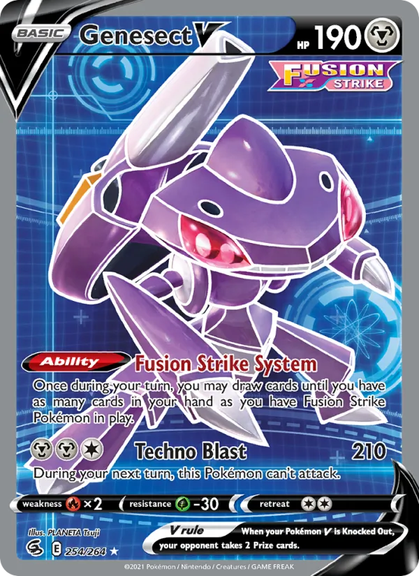 Genesect V, Fusion Strike Nº 254