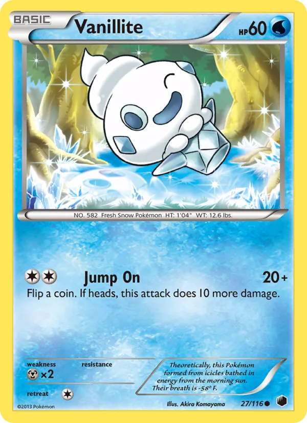Vanillite, Plasma Freeze No. 27