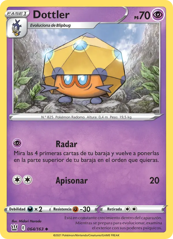 Dottler, Estilos de Combate No. 64