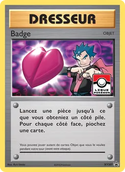 Badge, Promo XY Nº XY207 Normal