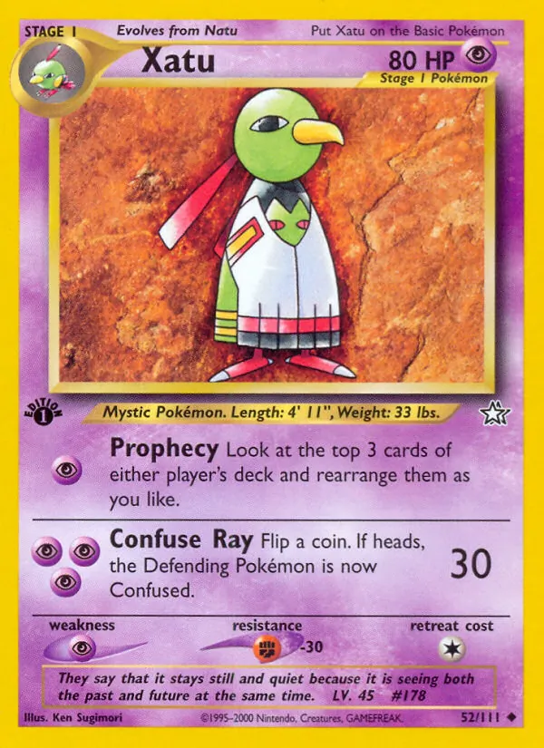 Xatu, Neo Genesis Nº 52