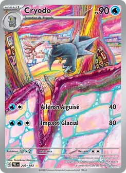 Cryodo, Évolutions à Paldea No. 209 Holo