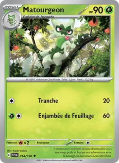 Matourgeon, Écarlate et Violet Nº 014 Normal