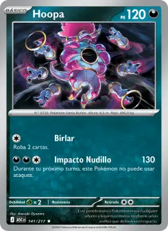Hoopa, Héroes Ascendentes Nº 141 Holo