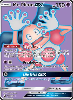 Mr. Mime GX, Celestial Storm Nº 156 Normal