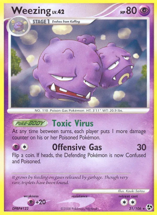 Weezing, Great Encounters No. 31