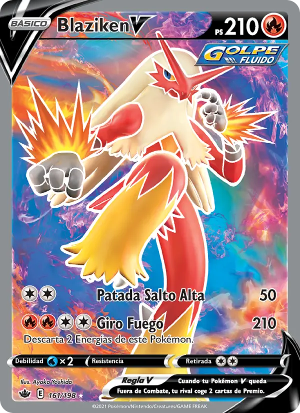 Blaziken V, Reinado Escalofriante Nº 161