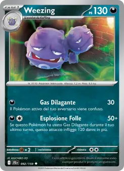 Weezing, Avventure Insieme Nº 092 Normal