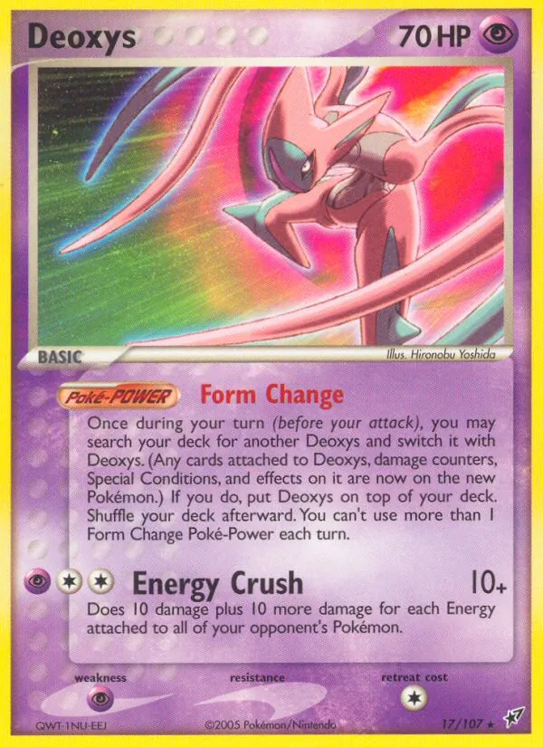 Deoxys, Deoxys No. 17