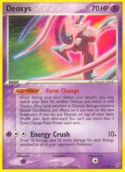 Deoxys, Deoxys Nº 17 Normal