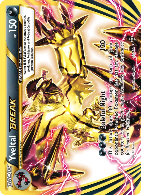Yveltal BREAK, Steam Siege No. 66