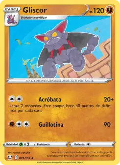 Gliscor, Estilos de Combate No. 72 Normal