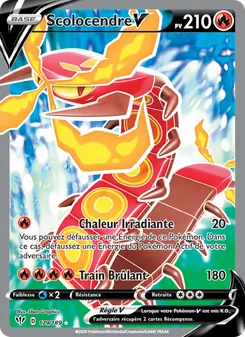 Scolocendre V, Ténèbres Embrasées No. 179 Holo