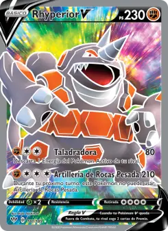 Rhyperior V, Oscuridad Incandescente Nº 181 Holo