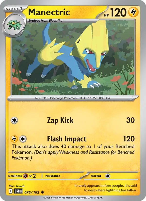 Manectric, Destined Rivals No. 076