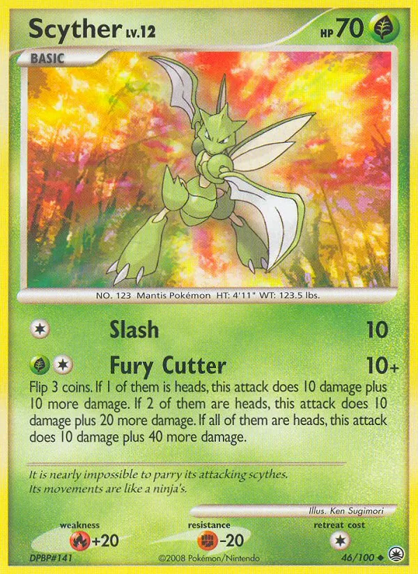 Scyther, Majestic Dawn No. 46