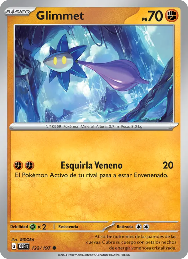 Glimmet, Llamas Obsidianas No. 122