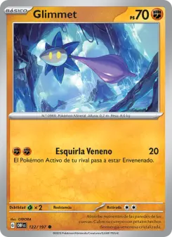 Glimmet, Llamas Obsidianas No. 122 Normal