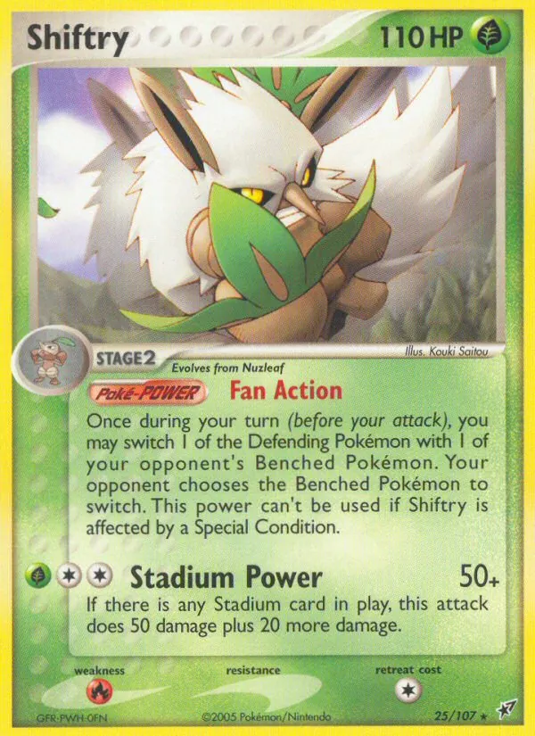 Shiftry, Deoxys Nº 25