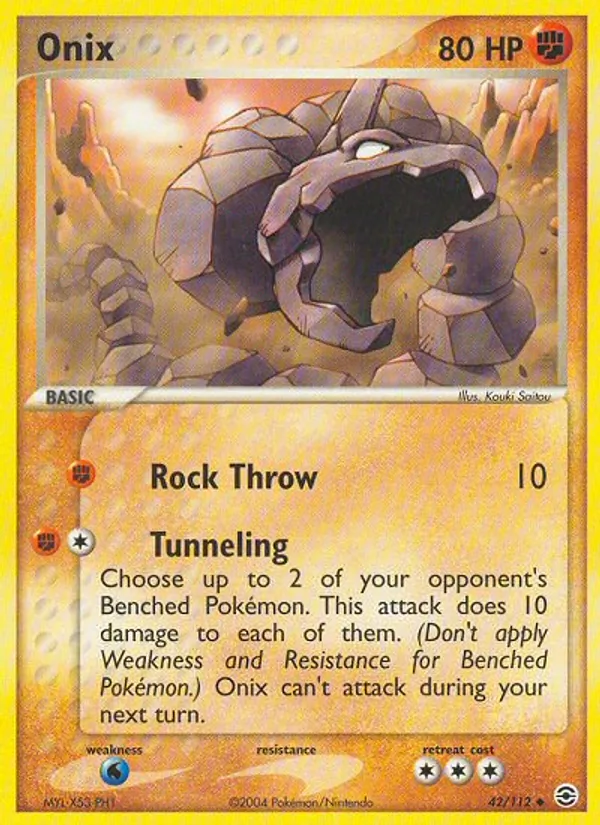 Onix, FireRed & LeafGreen No. 42
