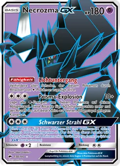 Necrozma GX, Nacht in Flammen No. 134 Holo