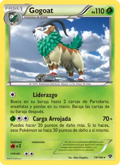 Gogoat, XY Nº 19 Normal