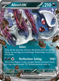 Absol-ex, Obsidian Flammen No. 135 Holo