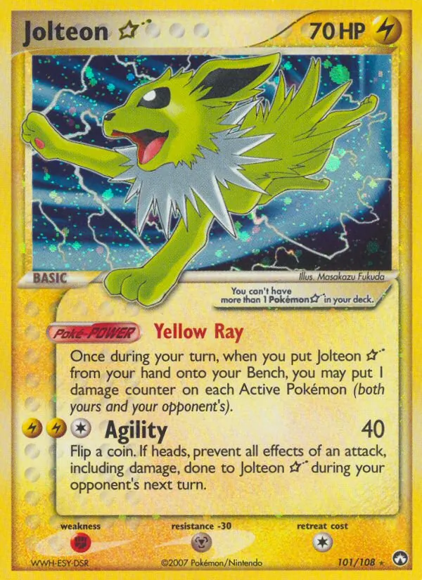 Jolteon ☆, Power Keepers No. 101