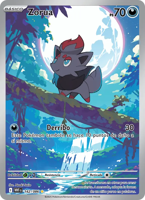 Zorua, Llama Blanca No. 142