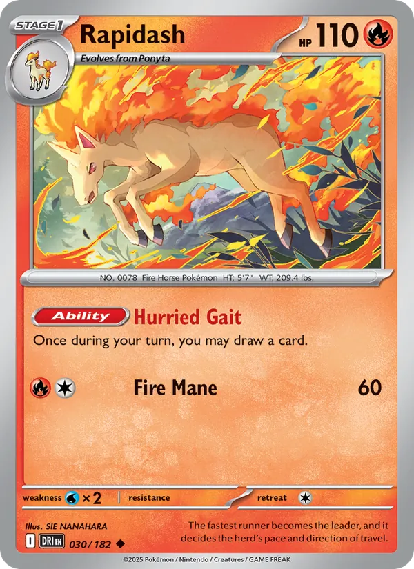 Rapidash, Destined Rivals No. 030