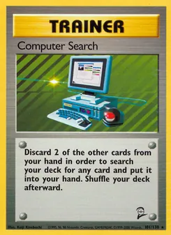 Computer Search, Base Set 2 No. 101 Normal
