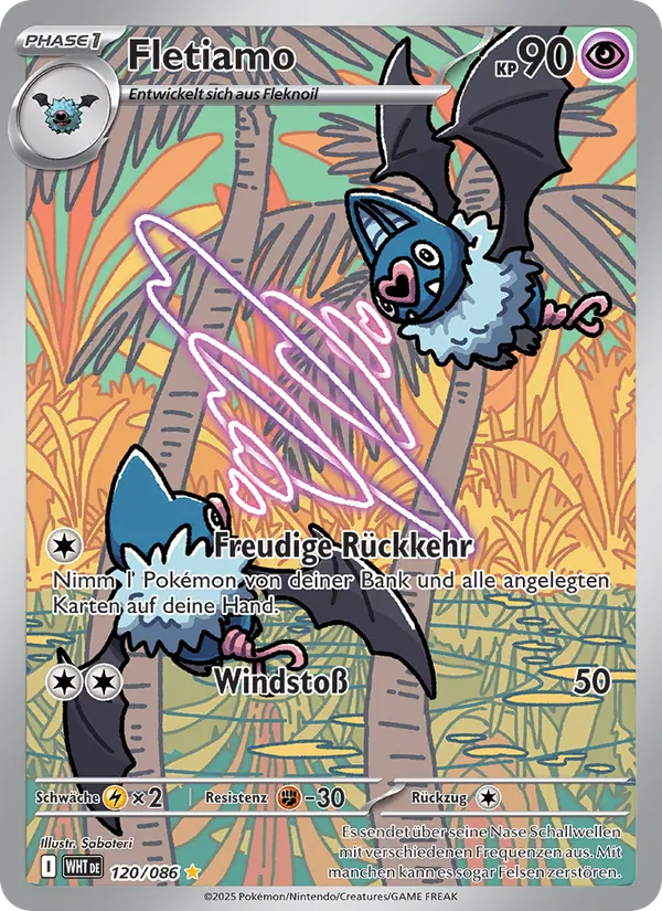 Fletiamo, Weiße Flammen Nº 120