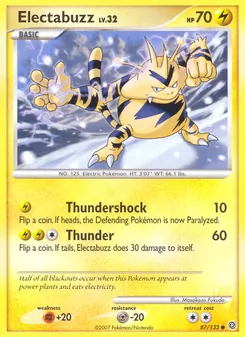 Electabuzz, Secret Wonders No. 87 Normal