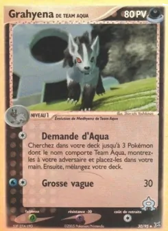 Grahyena de Team Aqua, EX Team Magma vs Team Aqua No. 30 Normal