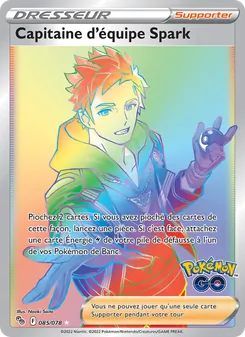 Capitaine d'équipe Spark, Pokémon GO Nº 085 Holo