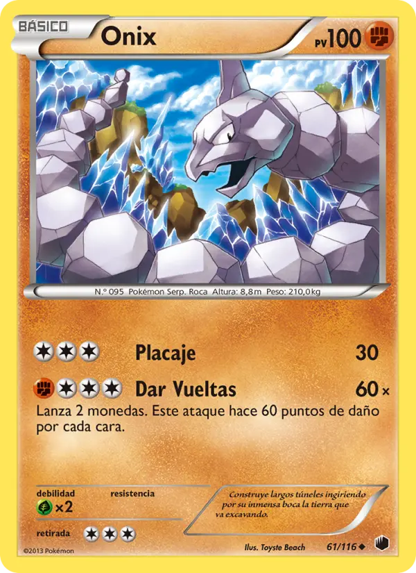 Onix, Glaciación Plasma No. 61