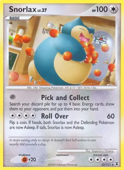 Snorlax, Rising Rivals Nº 33 Normal