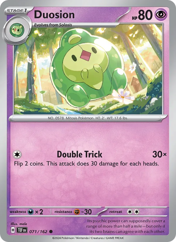 Duosion, Temporal Forces No. 071