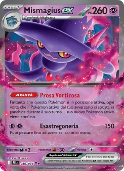 Mismagius-ex, Flamme Spettrali No. 036 Holo