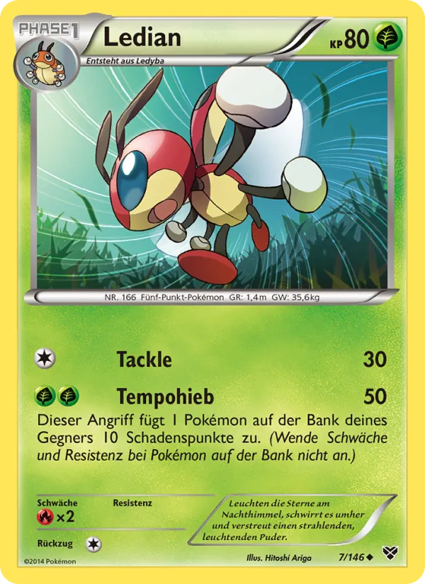 Ledian, XY Nº 7