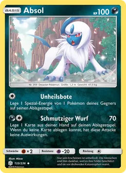 Absol, Welten im Wandel Nº 133 Normal