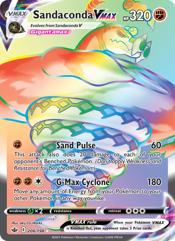 Sandaconda VMAX, Chilling Reign No. 206