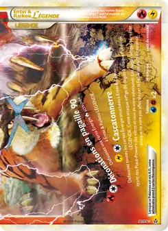 Entei & Raikou LÉGENDE (bas), Déchaînement Nº 91 Holo