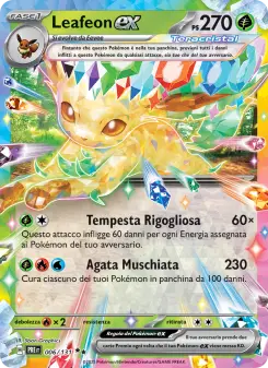 Leafeon-ex, Evoluzioni Prismatiche No. 006 Holo