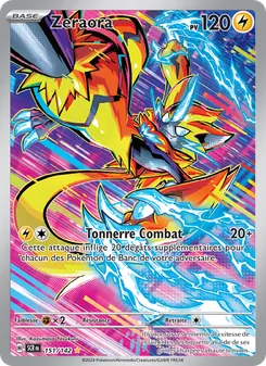 Zeraora, Couronne Stellaire No. 151 Holo