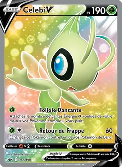 Celebi V, Règne de Glace No. 160 Holo